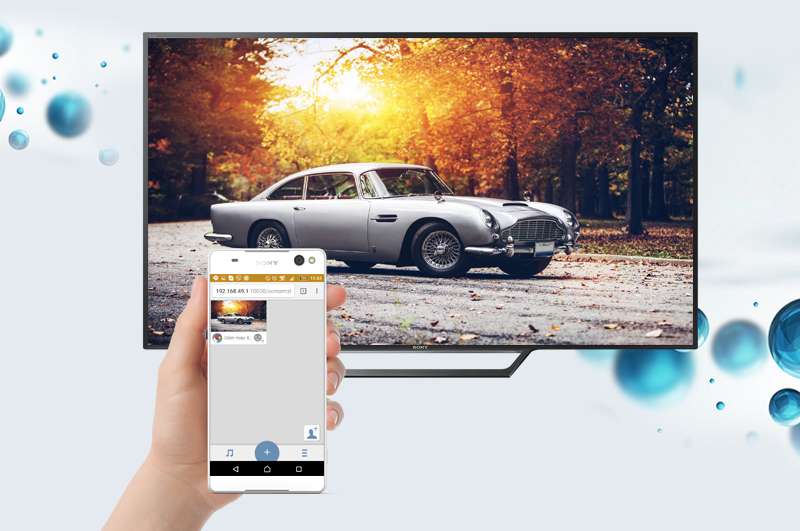 Smart Tivi Sony 40 inch KDL-40W650D - Chia sẻ hình ảnh