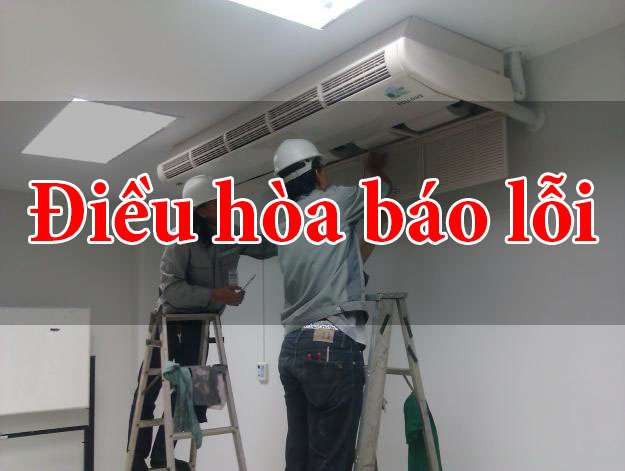 điều hòa báo lỗi E