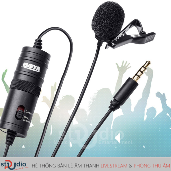 mic thu âm hát karaoke trên điện thoại Boya By-M1