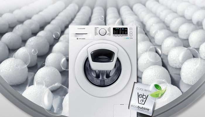 Đánh bật mọi vết bẩn cứng đầu với công nghệ Eco Bubble trên máy giặt Samsung