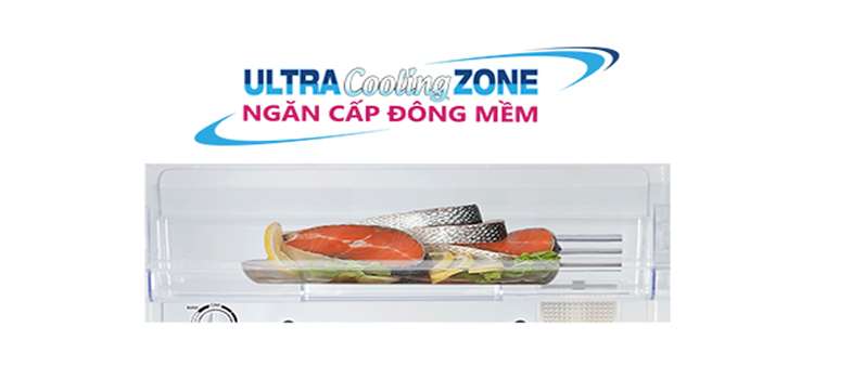 Ultra cooling zone - Tủ lạnh Toshiba Inverter 171 lít GR-M21VUZ1 UKK