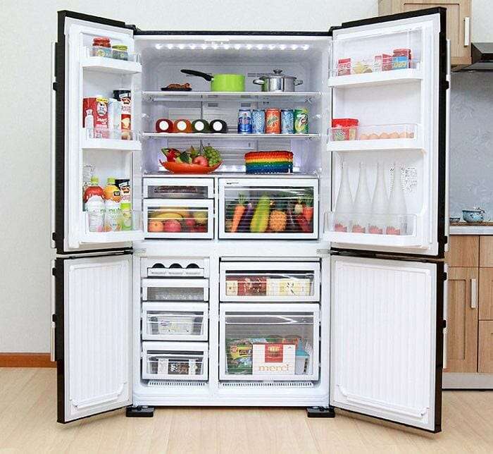 Tủ lạnh Mitsubishi 600 lít MR-L72EH-BRW