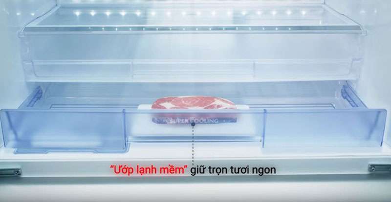 Ngăn ướp lạnh mềm bảo quản thực phẩm không cần rã đông