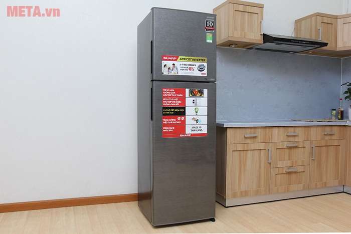 Tủ lạnh Sharp J-TECH INVERTER có 36 mức độ làm lạnh giúp vận hành êm ái  