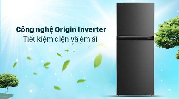 Tủ lạnh Toshiba inverter 312 lít GR-RT400WE-PMV(06)-MG