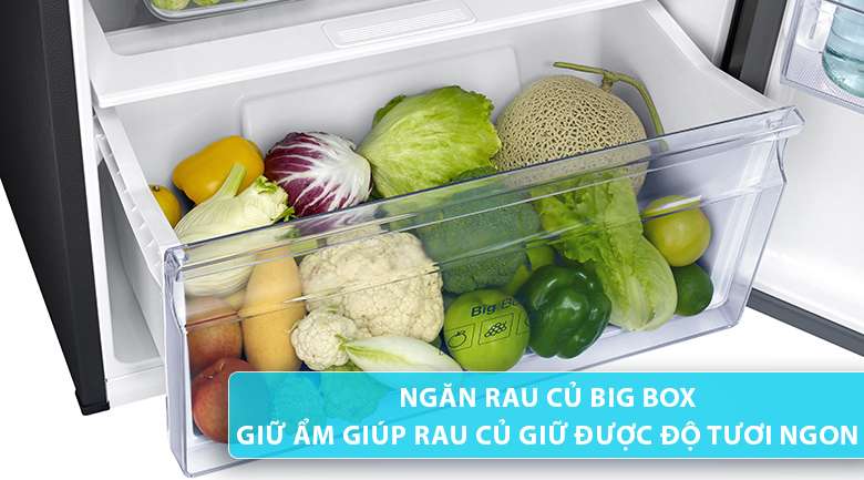 Ngăn rau củ Big Box giữ ẩm tối ưu