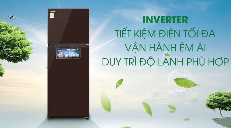 Công nghệ Inverter - Tủ lạnh Hitachi Inverter 366 lít R-FG480PGV8 GBK