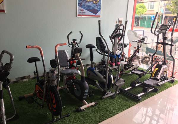 Xe đạp tập thể dục tại Nam Định
