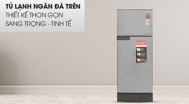 Tủ Lạnh Inverter Sharp SJ-X196E-SL (165L) - Hàng Chính Hãng