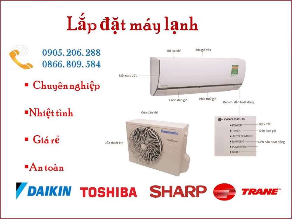 Tháo Lắp Máy Lạnh Tại Vũng Tàu