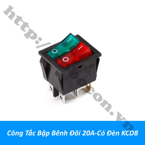 Công Tắc Bập Bênh Đôi 20A