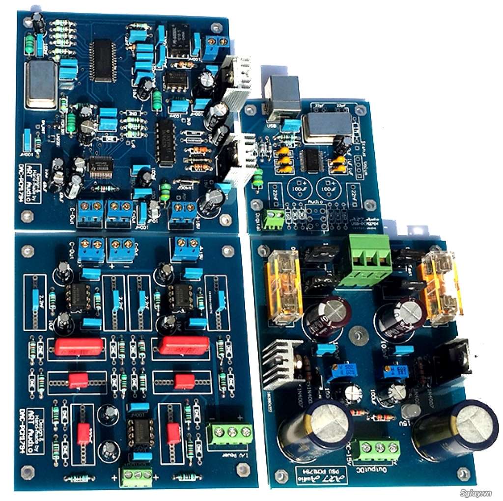 Linh kiện điện tử, PCB và DIY kit cho High-end Audio. ART Audio