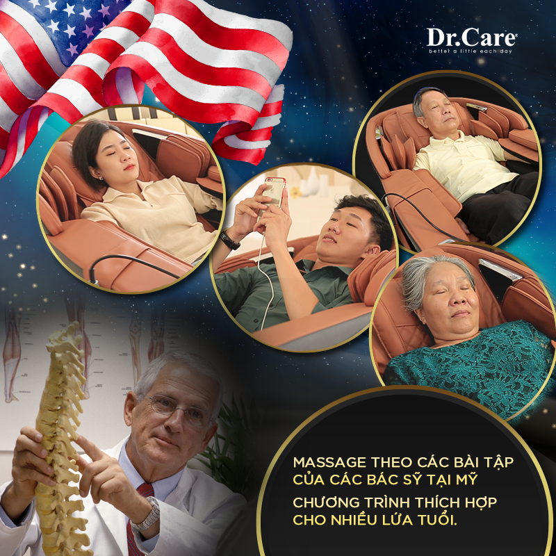 Ghế Massage Dr.Care Xreal 923 | GS SHOP