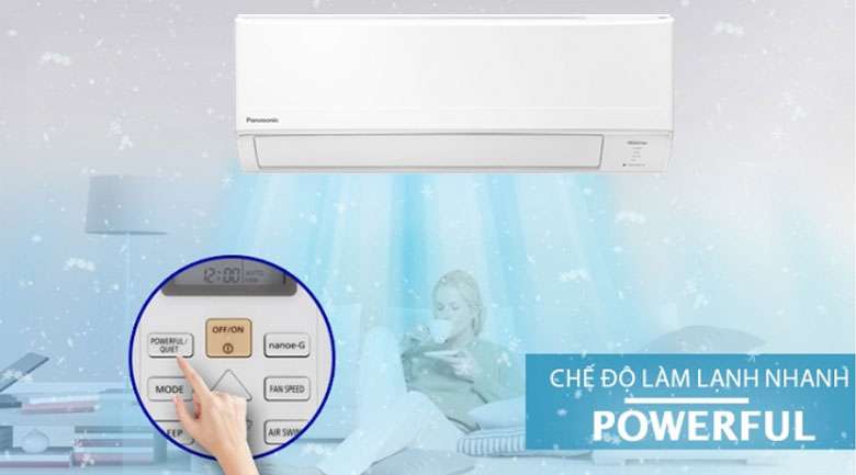 Điều hòa 1 chiều Inverter 12000BTU Panasonic CS-PU12WKH-8M