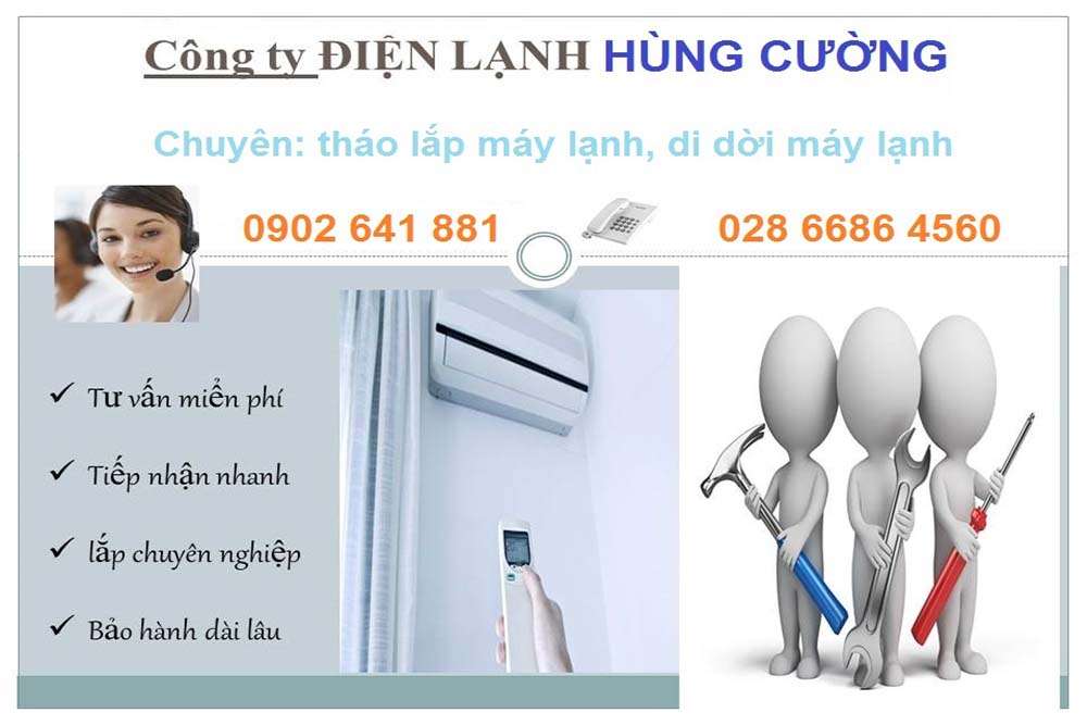 Dịch Vụ Tháo Lắp Máy Lạnh Quận 2