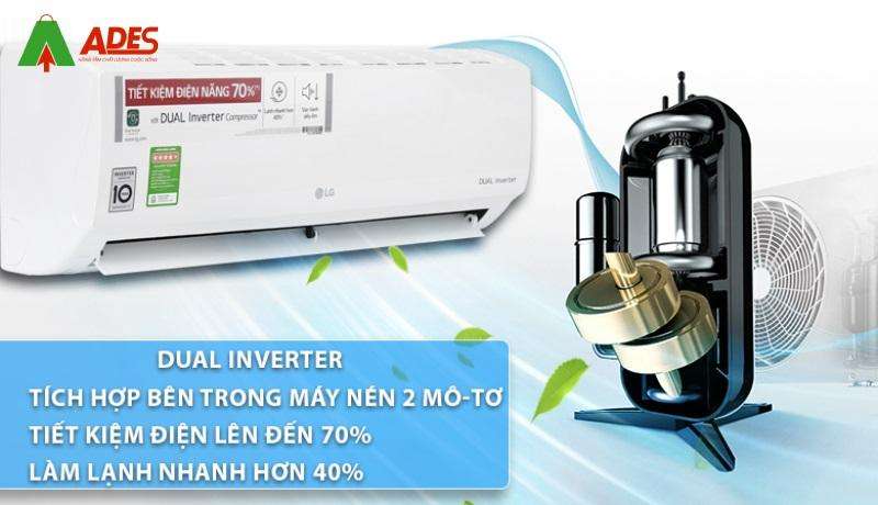 cong nghe dual inverter LG