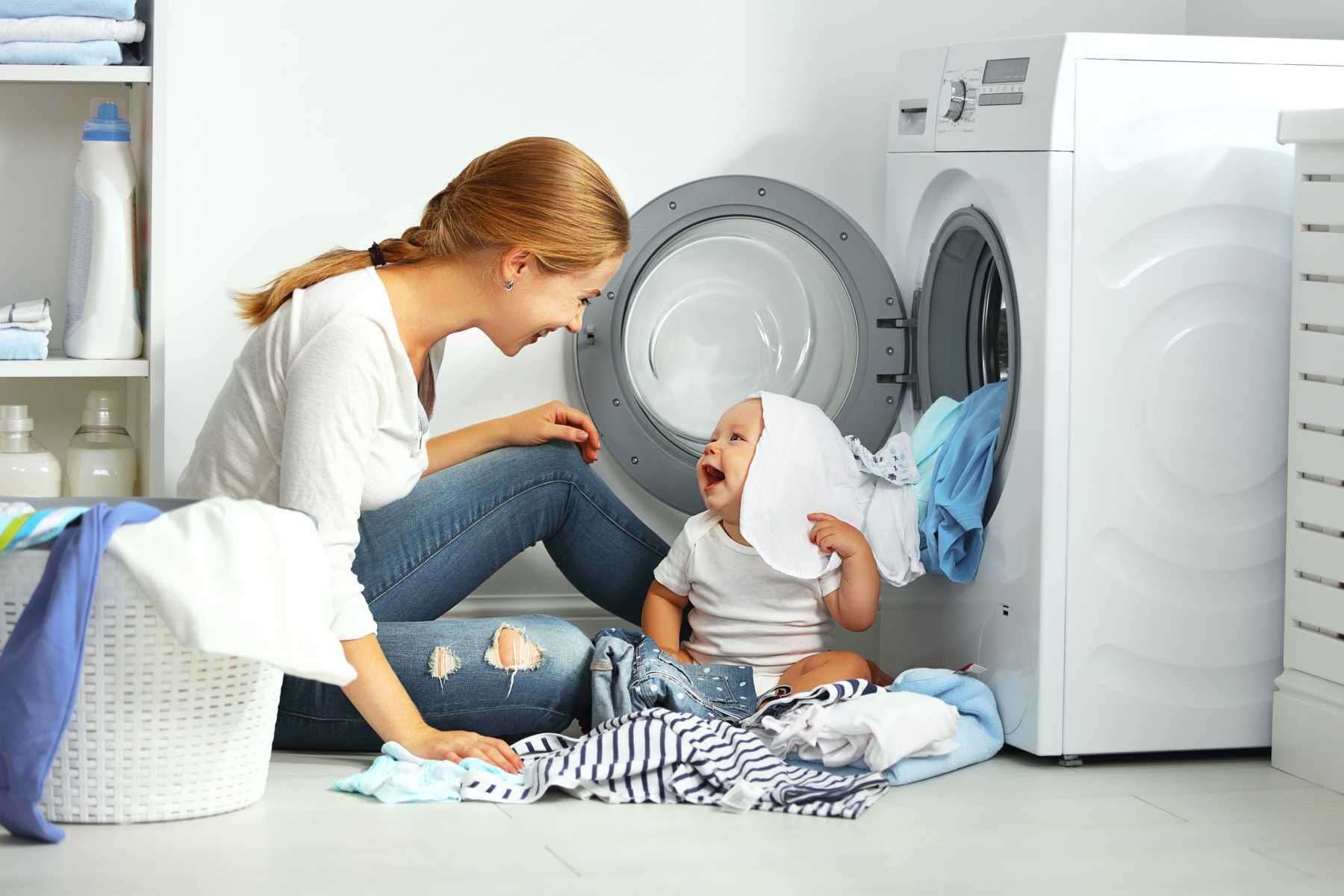 Nước giặt cho trẻ sơ sinh có độ hòa tan tốt, không để lại cặn