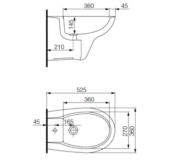 Kích thước bồn cầu và Tiêu Chuẩn Lắp Đặt