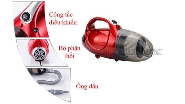 Hướng dẫn cách sử dụng máy hút bụi Vacuum Cleaner