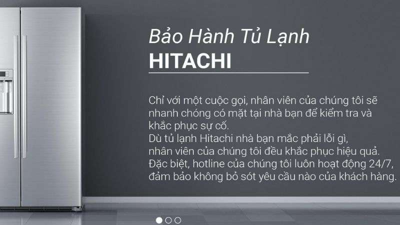 Bảo hành tủ lạnh Hitachi Việt Nam
