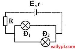 Bài tập định luật Ôm cho toàn mạch vật lý lớp 11