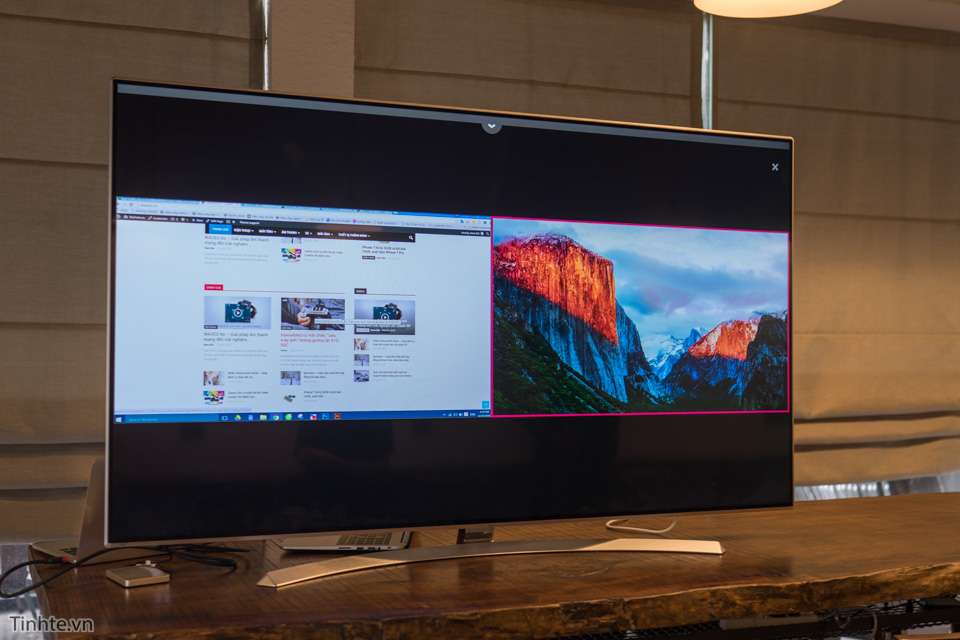 Thử nghiệm tính năng Multi-View trên Smart TV LG 2016: 1 TV chiếu thành 2 màn hình | Tinh tế