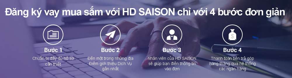 đăng ký khoản vay với HD SAISON