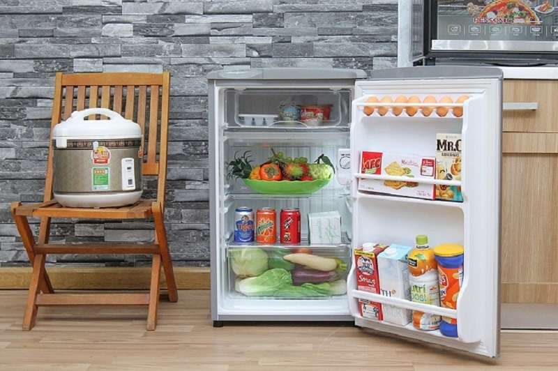 tủ lạnh toshiba 90l hiện đại