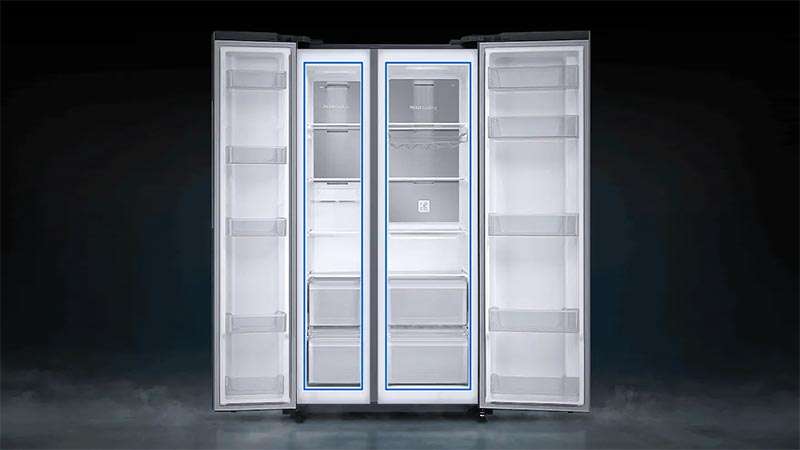 Tủ lạnh Samsung Side by Side 660L (RS64R5101SL/SV) giá tốt
