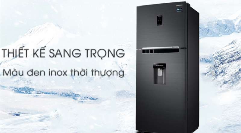 Tủ lạnh Samsung RT35K5982BS/SV - Kiểu dáng sang trọng, đường nét tinh tế