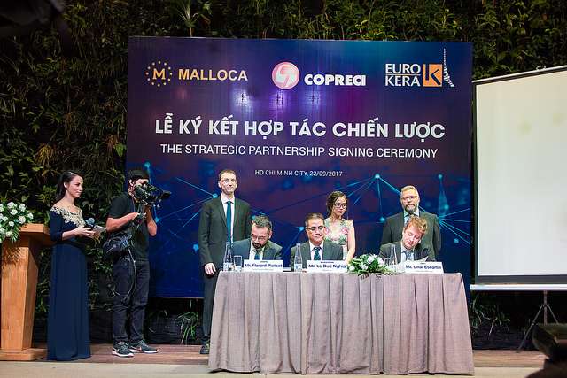 Thiết bị bếp Malloca hợp tác với 2 đối tác lớn châu Âu