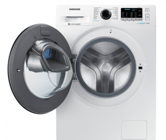 Máy giặt Samsung Addwash Inverter 9 kg WW90K54E0UX/SV, giá rẻ, chính hãng