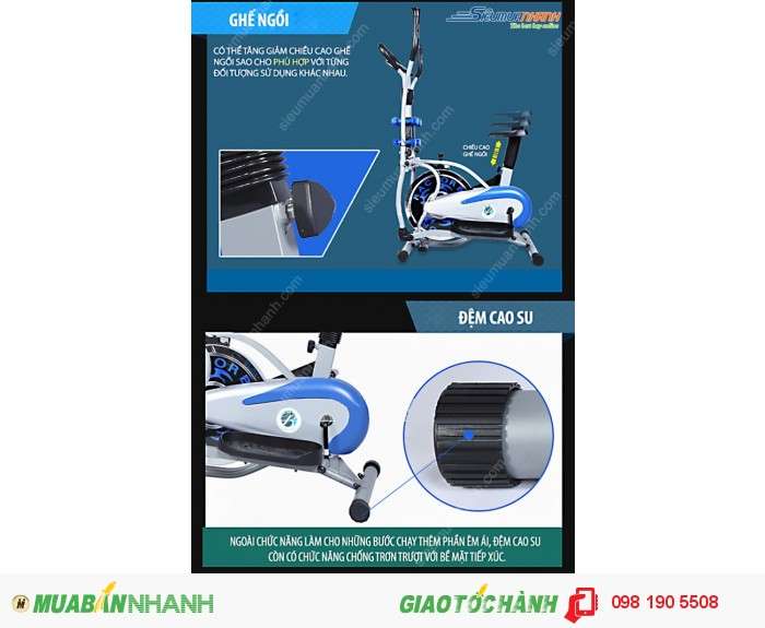Xe đạp tập thể dục toàn thân Orbitrac K2085 21