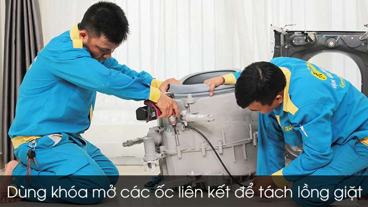 6 bước vệ sinh máy giặt cửa trước đơn giản ngay tại nhà