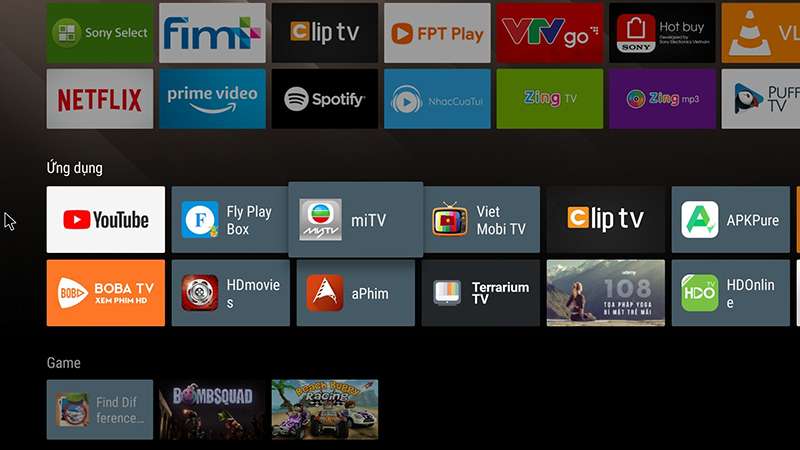 Android TV Box miễn phí một số kênh truyền hình nhất định