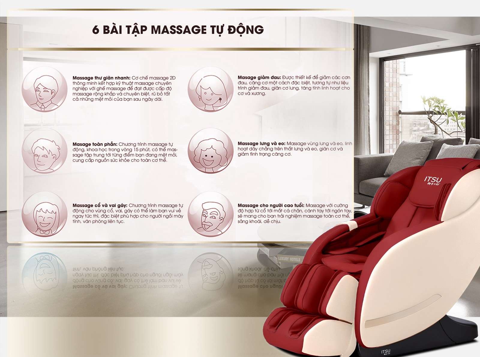 Ghế massage ITSU SU-100 | Gọi 091 394 4284 nhận Voucher giảm giá | by MIN.H  | Medium