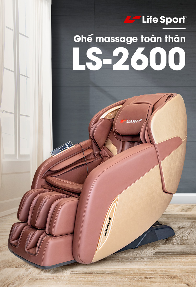  Ghế massage toàn thân Lifesport LS- 2600