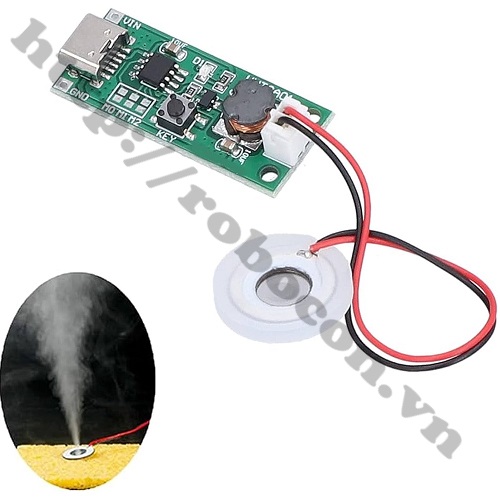 Mạch Phun Sương Mini Cổng Micro USB 5V