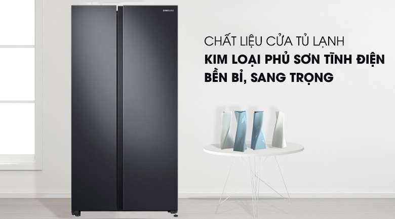 Tủ lạnh Samsung inverter 647 lít RS62R5001B4-SV