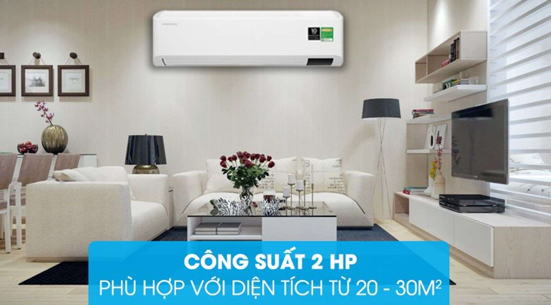 Máy lạnh Samsung Inverter 2 HP tiết kiệm điện