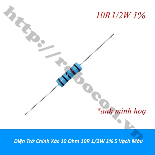 Điện Trở Chính Xác 330 Ohm 330R 2W 1% 5 Vạch Màu