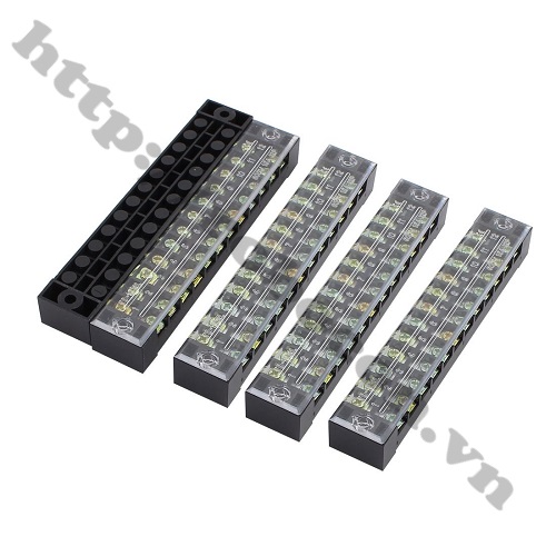 Cầu Nối Điện Terminal Block 600V 15A 12P TB-1512L 