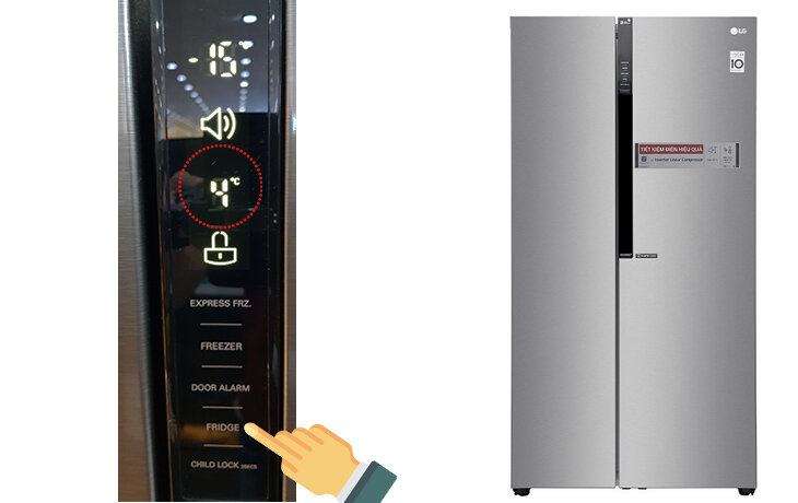 Cách điều chỉnh nhiệt độ ngăn mát tủ lạnh