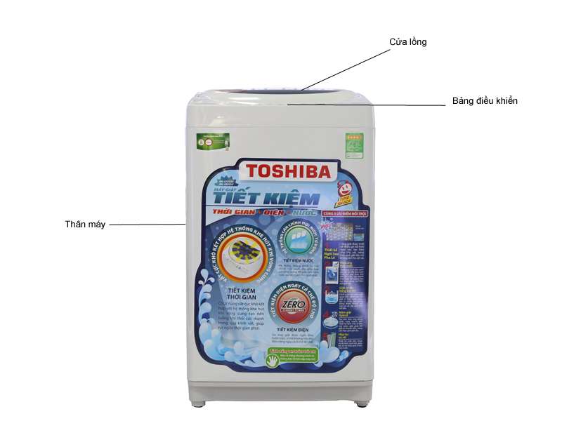 Máy Giặt Toshiba A800SVWB 7.0 kg