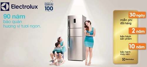 Chính sách bảo hành tủ lạnh Electrolux