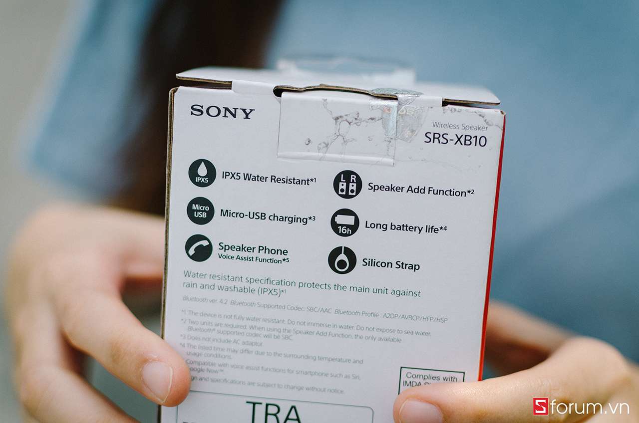 Sforum - Trang thông tin công nghệ mới nhất DSC_5433 Đánh giá loa Sony SRS XB10: Nhỏ gọn đa năng cùng mức giá phải chăng 
