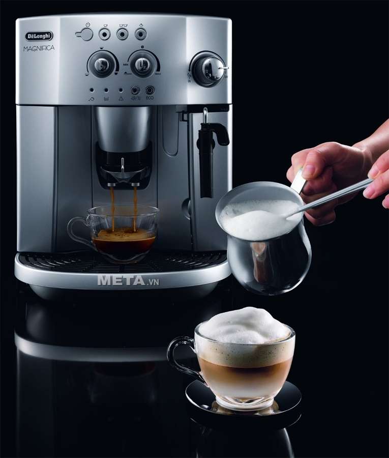 Máy pha cà phê Delonghi Full Automatic Espresso ESAM4200.S dùng cho quán pha cà phê