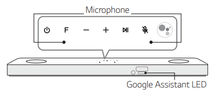 Micrô LED của Trợ lý Google