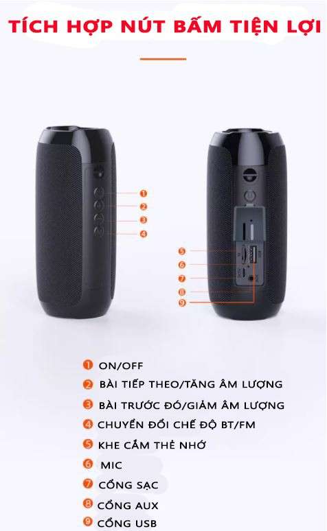 Loa bluetooth TG-117 - Loa bluetooth TG-117 6