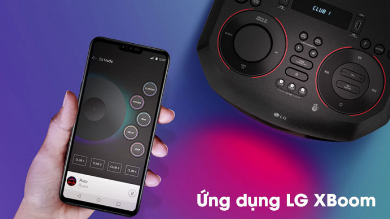 LG Xboom - Ứng dụng điều khiển Loa Xboom từ xa
